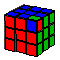 1x1x1 in 3x3x3 pattern that is easy to do.
